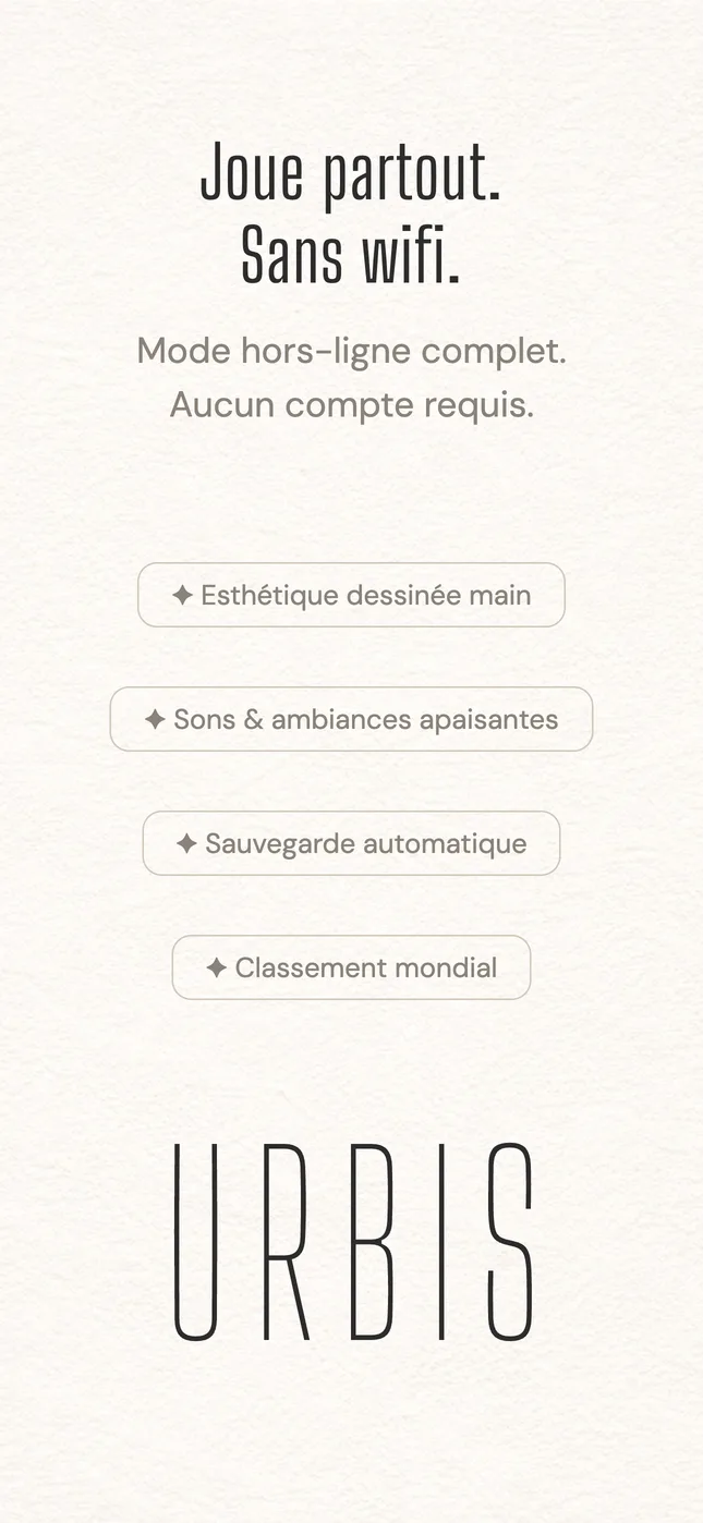 Urbis — Play offline